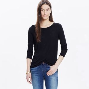 MADEWELL Black Long Sleeve Tee Anthem